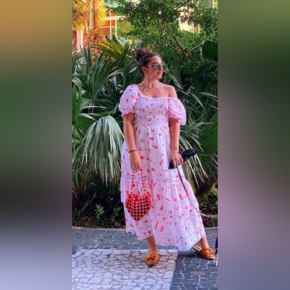 LoveShackFancy Floral Maxi Dress - Picture 10 of 15